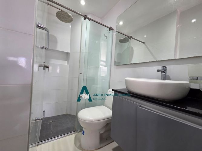 Apartamento de 1 alcoba en venta en El Laguito, Cartagena, 61 m² · foto 16 de 18