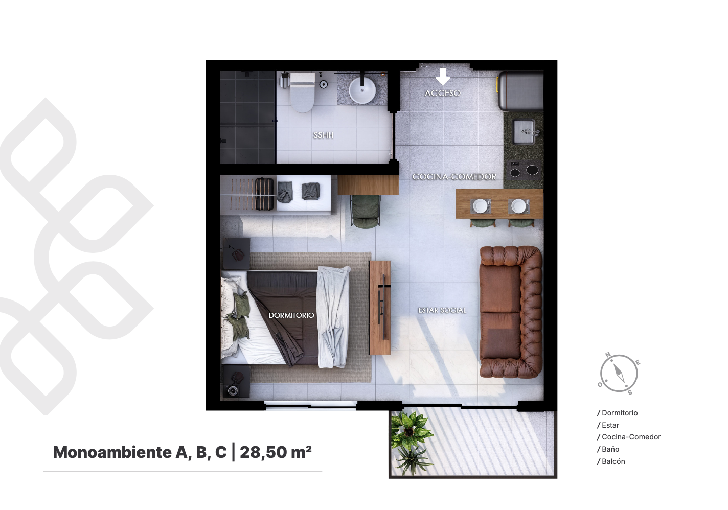 Departamento en venta en Recoleta, Asunción — foto 2