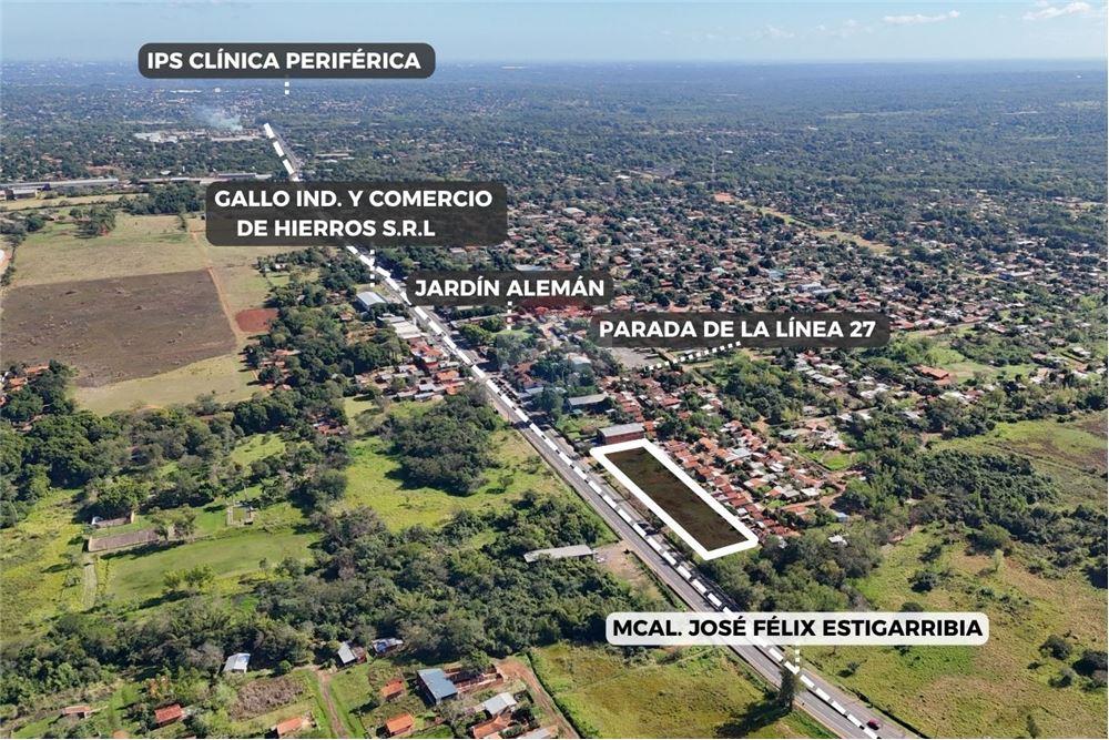 VENDO TERRENO DE 9316 m2. SOBRE RUTA 2. CAPIATA. — foto 2