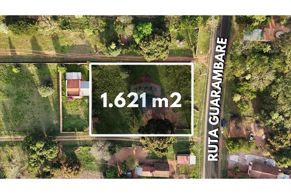 Terreno de 1691m2 en esquina sobre ruta Guarambaré -Ypané — foto 2
