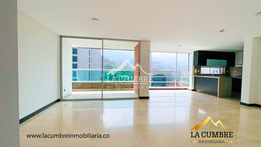 Apartamento de 3 alcobas en arriendo en Santa Maria De Los Angeles, Medellín, 140 m² · foto 3 de 9