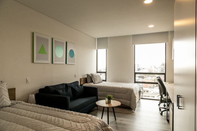 Apartamento de 1 alcoba en venta en Samper Mendoza, Bogotá, 30 m² · foto 2 de 12