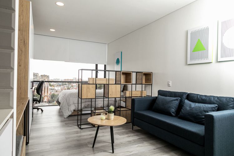 Apartamento de 1 alcoba en venta en Samper Mendoza, Bogotá, 30 m² · foto 3 de 12