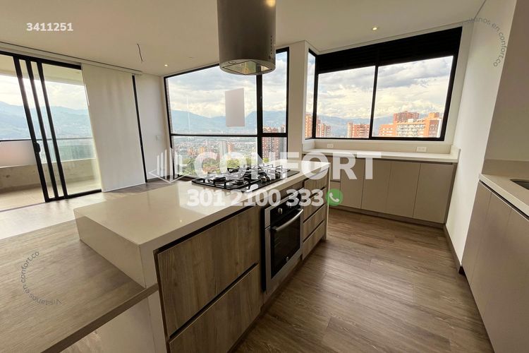 Apartamento de 2 alcobas en arriendo en El Poblado, Medellín, 106 m² · foto 5 de 24