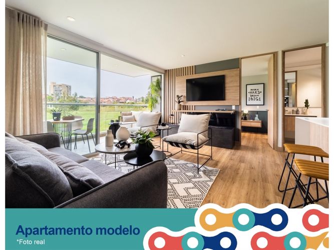 Apartamento de 3 alcobas en venta en El Porvenir, Rionegro, 89 m² · foto 2 de 7