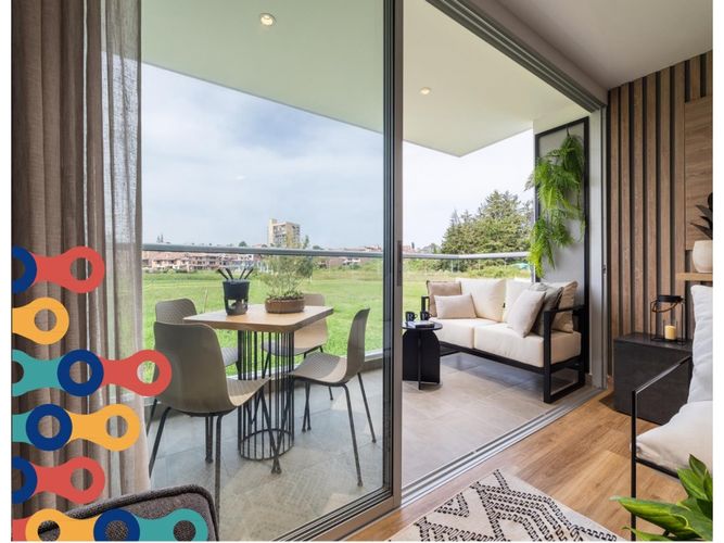Apartamento de 3 alcobas en venta en El Porvenir, Rionegro, 89 m² · foto 3 de 7