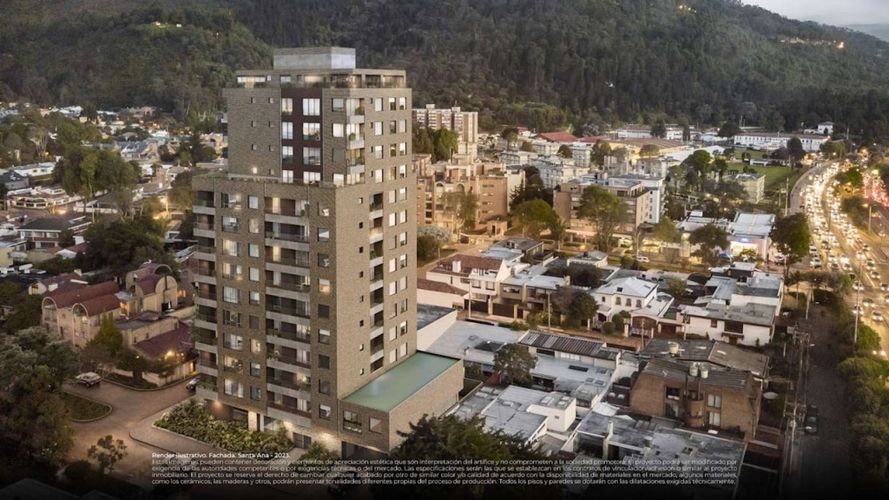 Apartamento de 1 alcoba en venta en Santa Ana Oriental, Bogotá, 60 m² · foto 10 de 21
