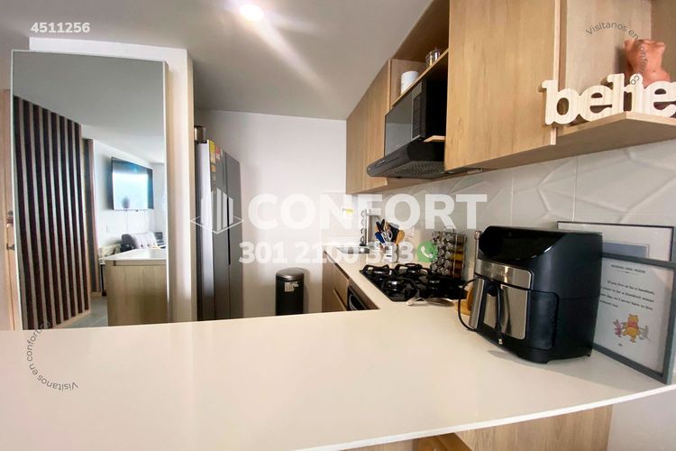 Apartamento de 3 alcobas en arriendo en Shellmar, Medellín, 75 m² · foto 7 de 24