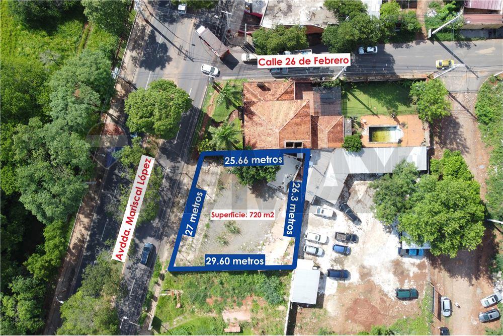 VENDO TERRENO EN SAN LORENZO SOBRE LA AVDA MCAL LOPEZ — foto 2