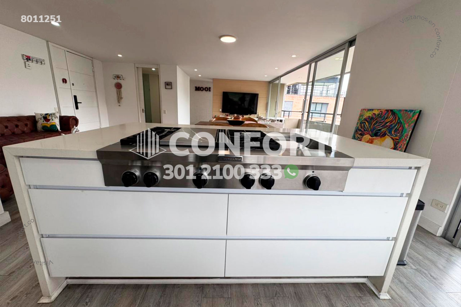 Apartamento en arriendo en Provenza, Medellín · foto 3 de 23
