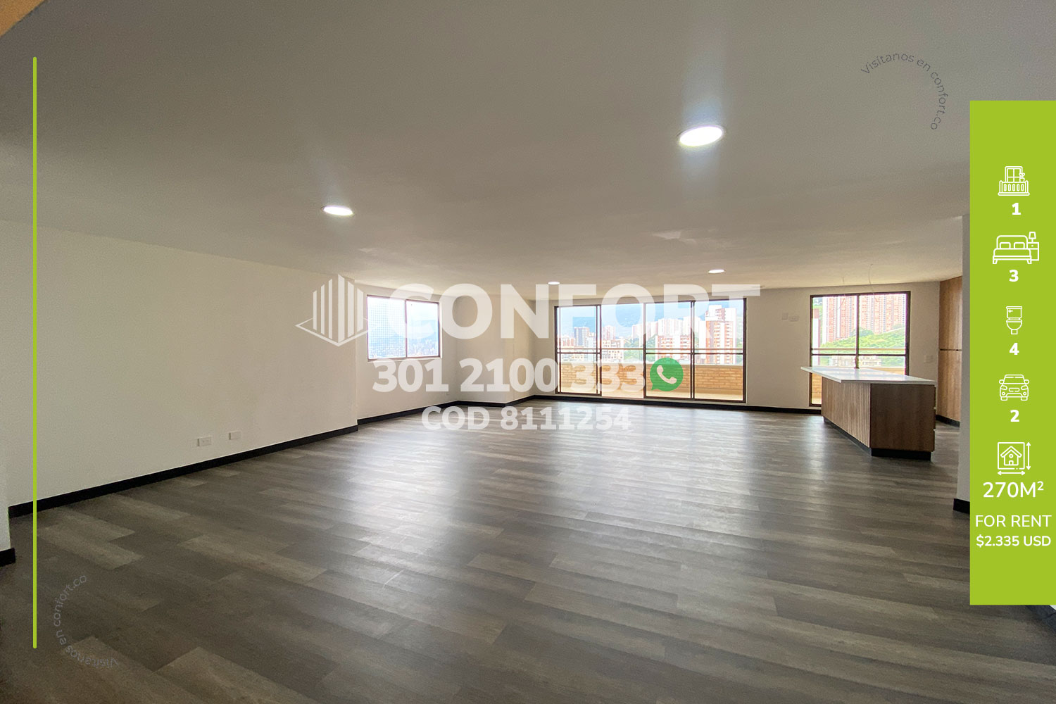 Apartamento en Arriendo en Sabaneta en La Barquerena