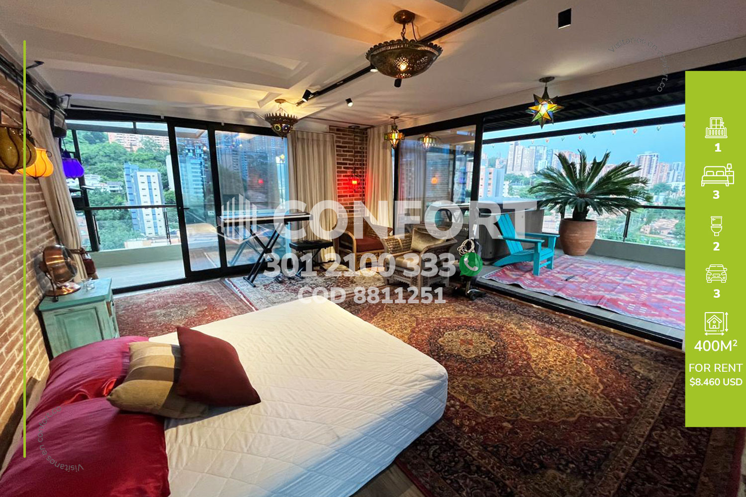 3BR Apartment in Provenza (400 m²)