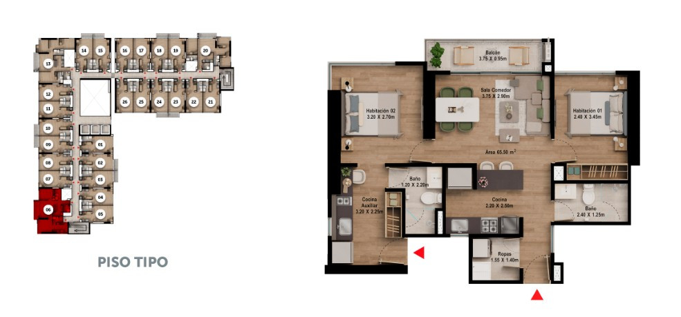 Apartamento en venta en Belalcazar, Bogotá · foto 10 de 10