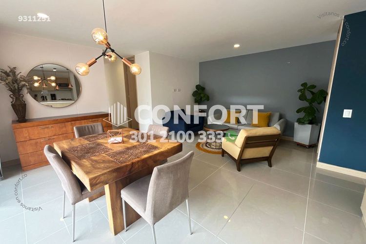 Apartamento de 3 alcobas en arriendo en Castropol, Medellín, 98 m² · foto 2 de 24