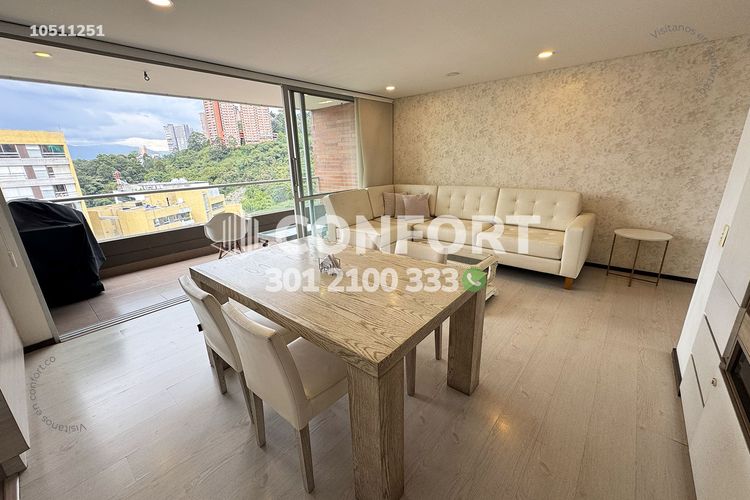 Apartamento de 2 alcobas en arriendo en Castropol, Medellín, 110 m² · foto 4 de 24