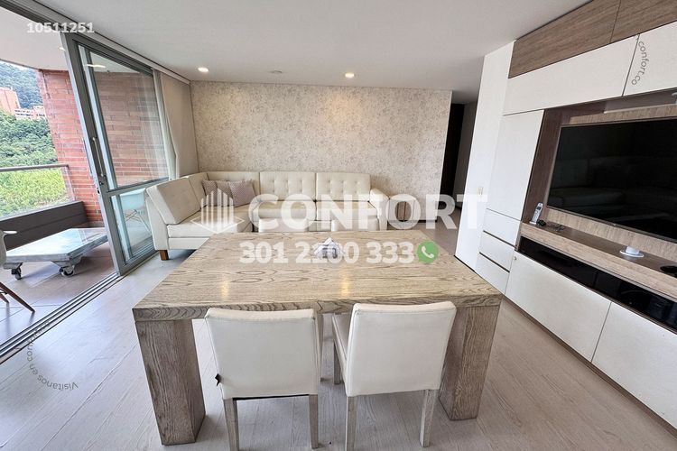 Apartamento de 2 alcobas en arriendo en Castropol, Medellín, 110 m² · foto 5 de 24