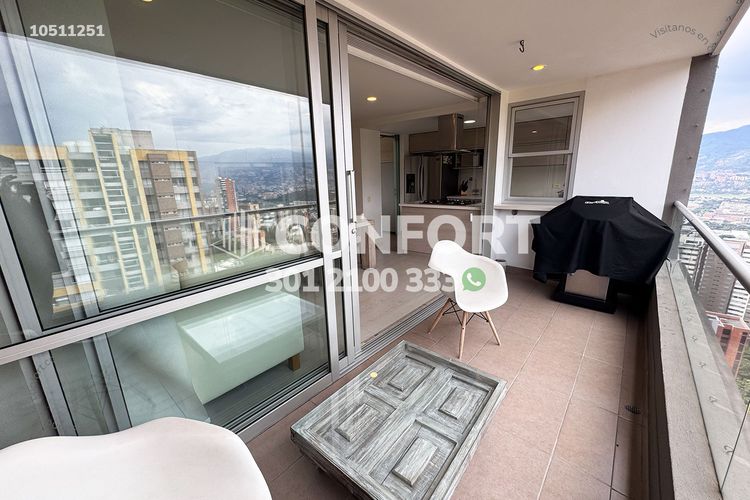 Apartamento de 2 alcobas en arriendo en Castropol, Medellín, 110 m² · foto 6 de 24