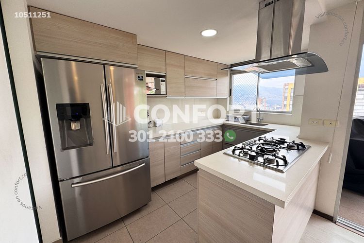 Apartamento de 2 alcobas en arriendo en Castropol, Medellín, 110 m² · foto 8 de 24