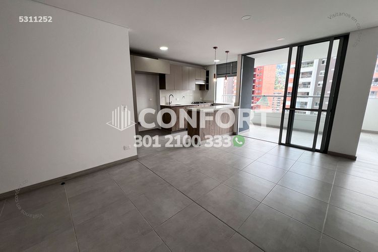 Apartamento de 2 alcobas en arriendo en Loma Del Esmeraldal, Envigado, 140 m² · foto 3 de 24