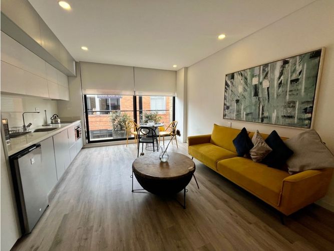 Apartaestudio en venta en Santa Barbara Occidental, Bogotá, 37 m² · foto 4 de 12