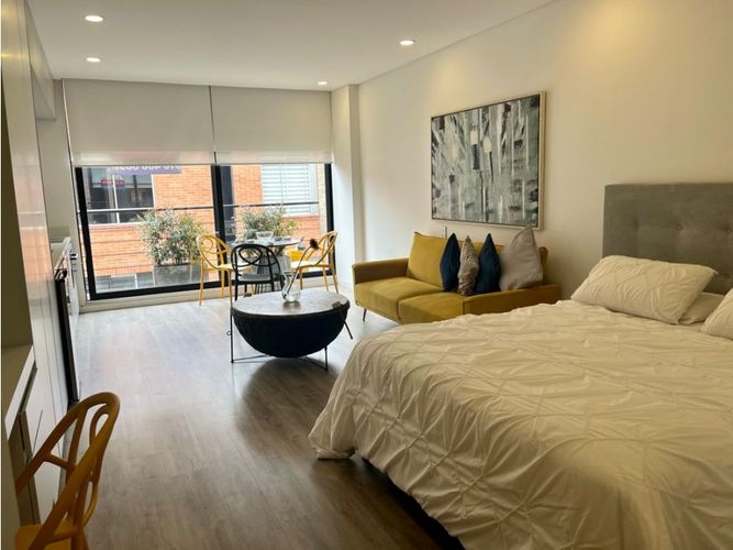 Apartaestudio en venta en Santa Barbara Occidental, Bogotá, 37 m² · foto 10 de 12