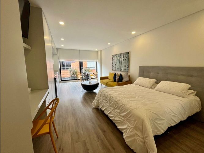 Apartaestudio en venta en Santa Barbara Occidental, Bogotá, 37 m² · foto 11 de 12