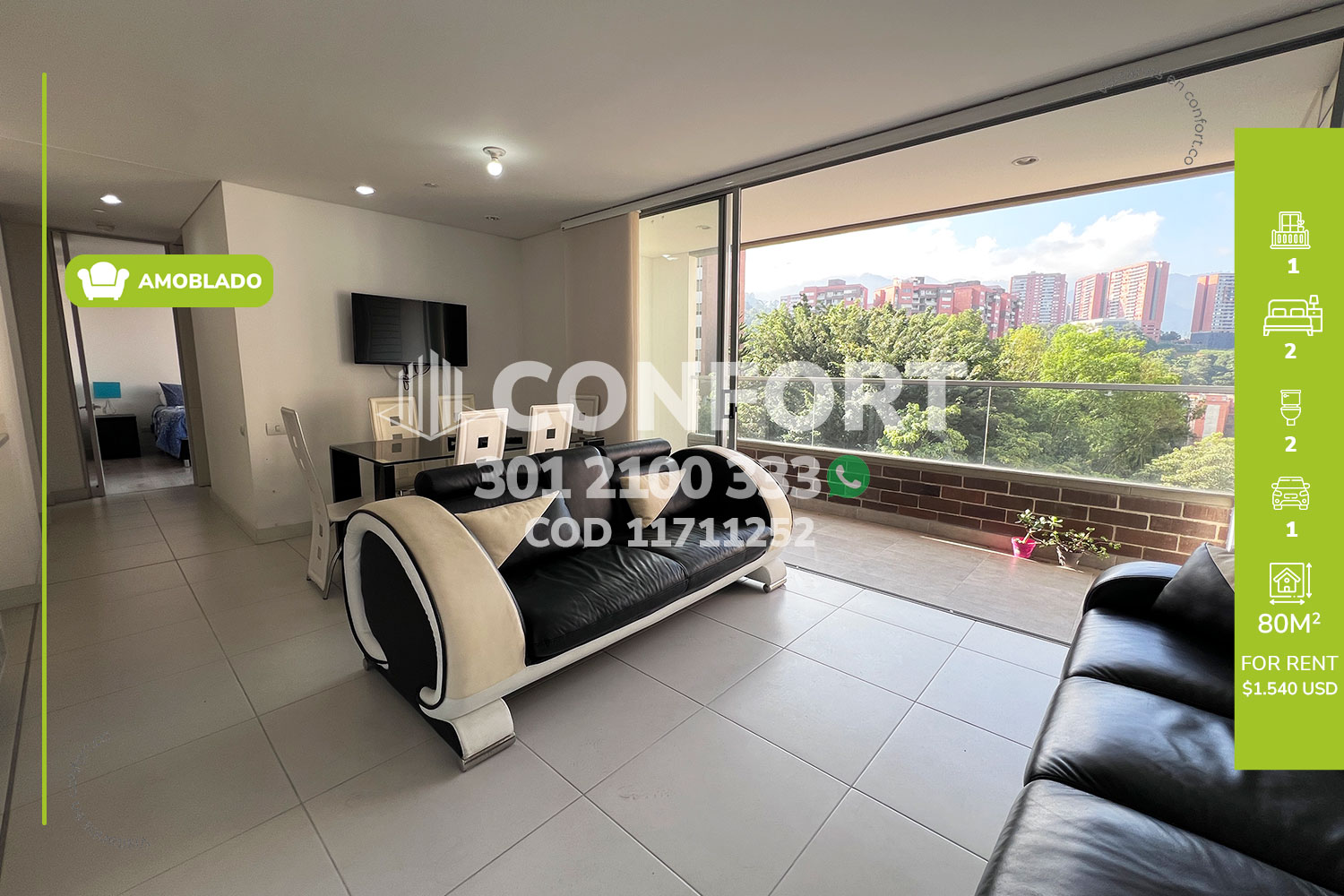 Apartamento en Arriendo en Envigado en La Inmaculada