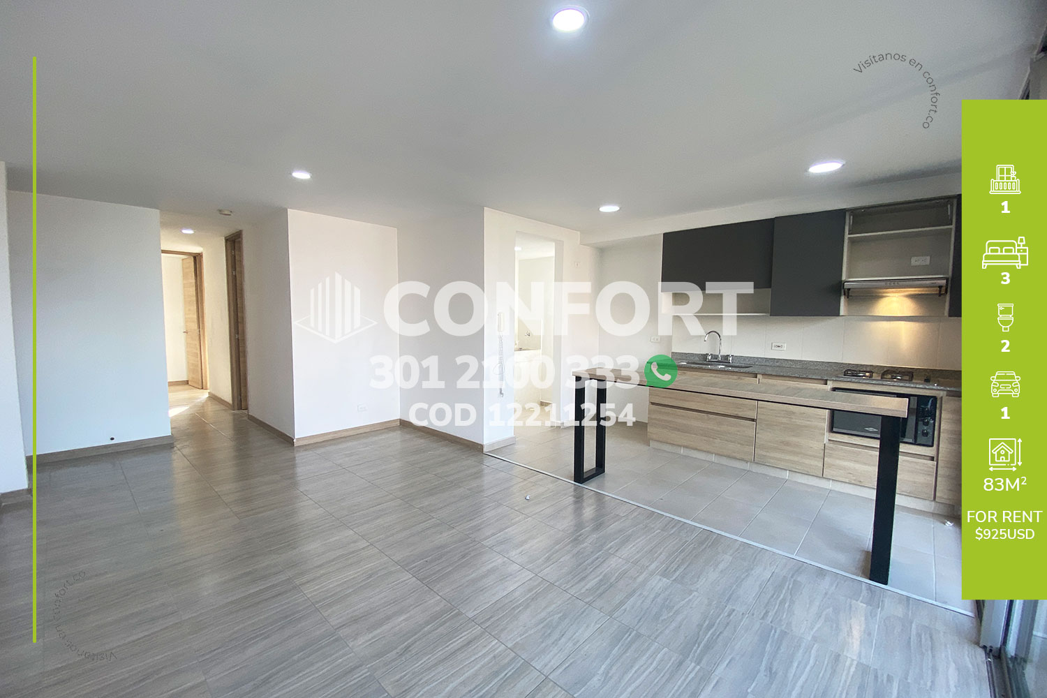 Apartamento en Arriendo en Sabaneta en Maria Auxiliadora