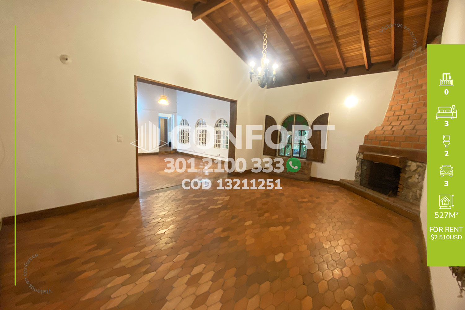 House for rent in Lalinde, Medellín