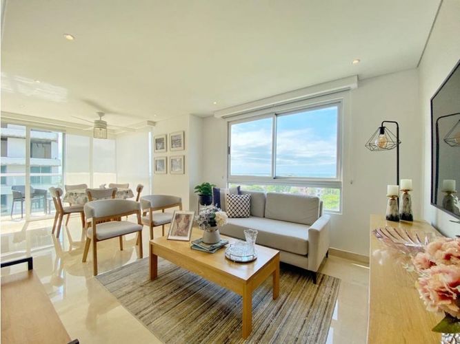 Apartamento de 3 alcobas en venta en Crespo, Cartagena, 110 m² · foto 4 de 16