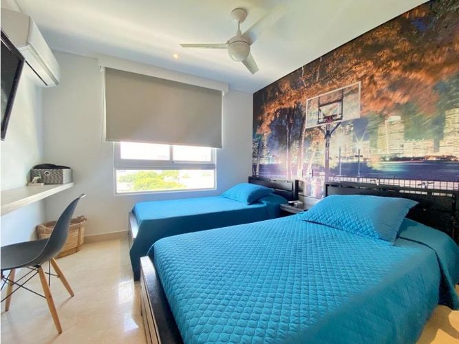 Apartamento de 3 alcobas en venta en Crespo, Cartagena, 110 m² · foto 13 de 16