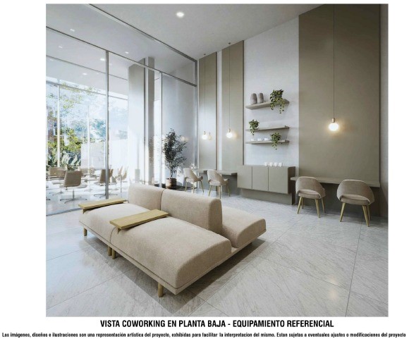 VENTA DEPARTAMENTO 2 DORMITORIOS HABITALIS JARDIN - ASUNCION — foto 3