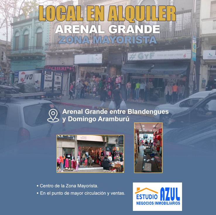 ESTUDIO AZUL – Exclusivo Local Comercial en Calle Arenal Grande