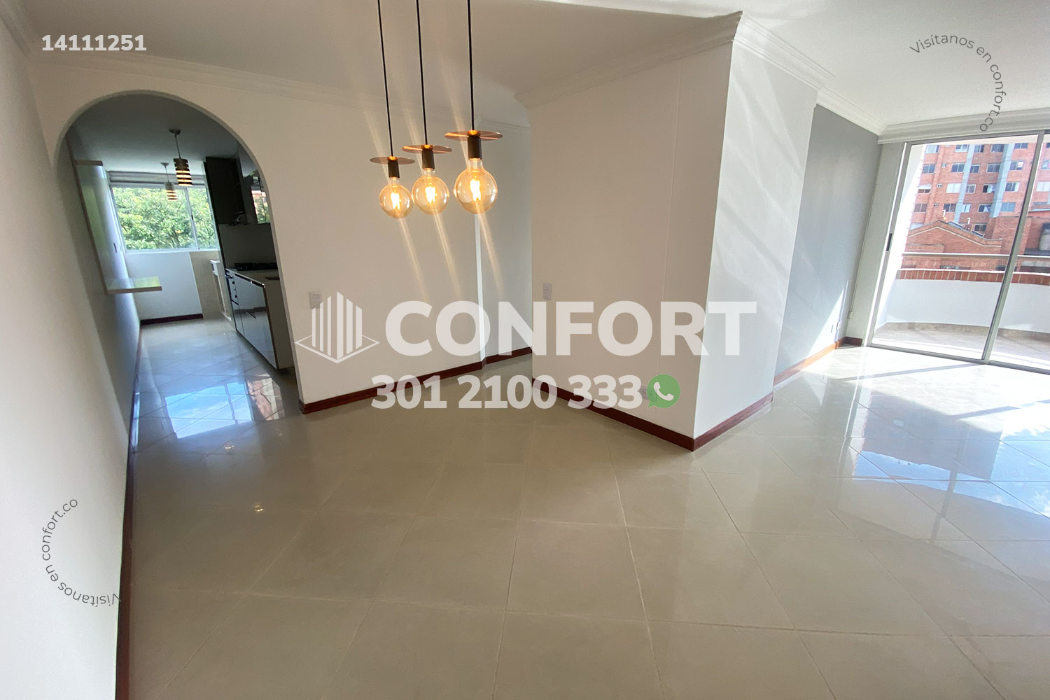 Apartamento en arriendo en Los Balsos, Medellín · foto 3 de 22