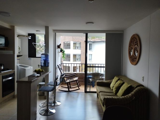 Apartamento de 2 alcobas en venta en El Retiro, 52 m² · foto 3 de 10