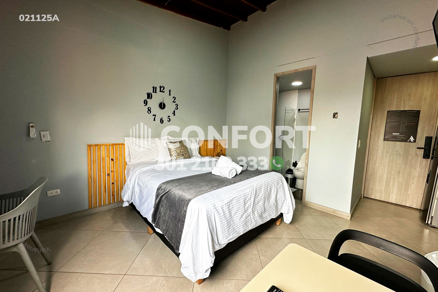 1BR Apartment in San joaquin (25 m²) - 2