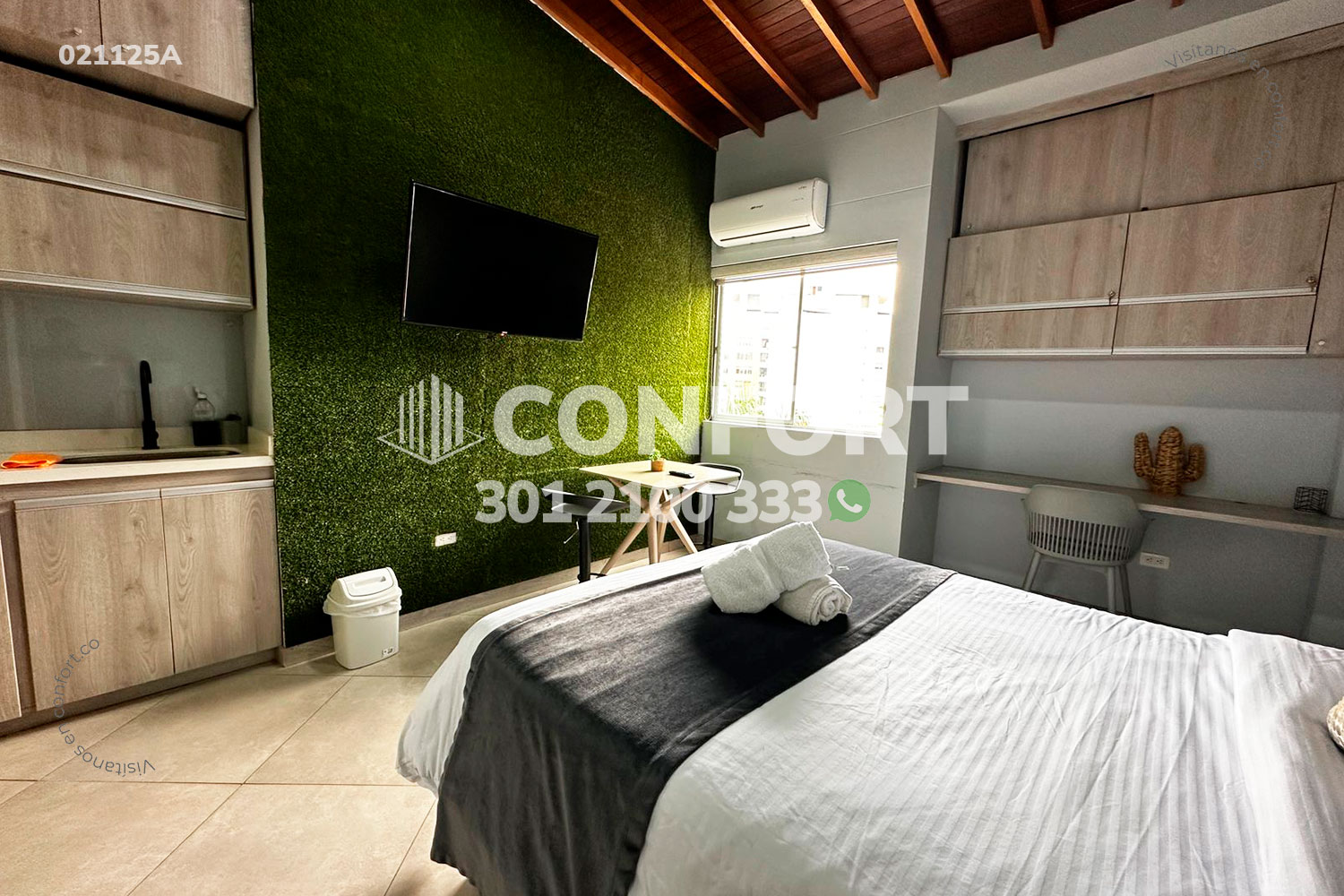 1BR Apartment in San joaquin (25 m²) - 4