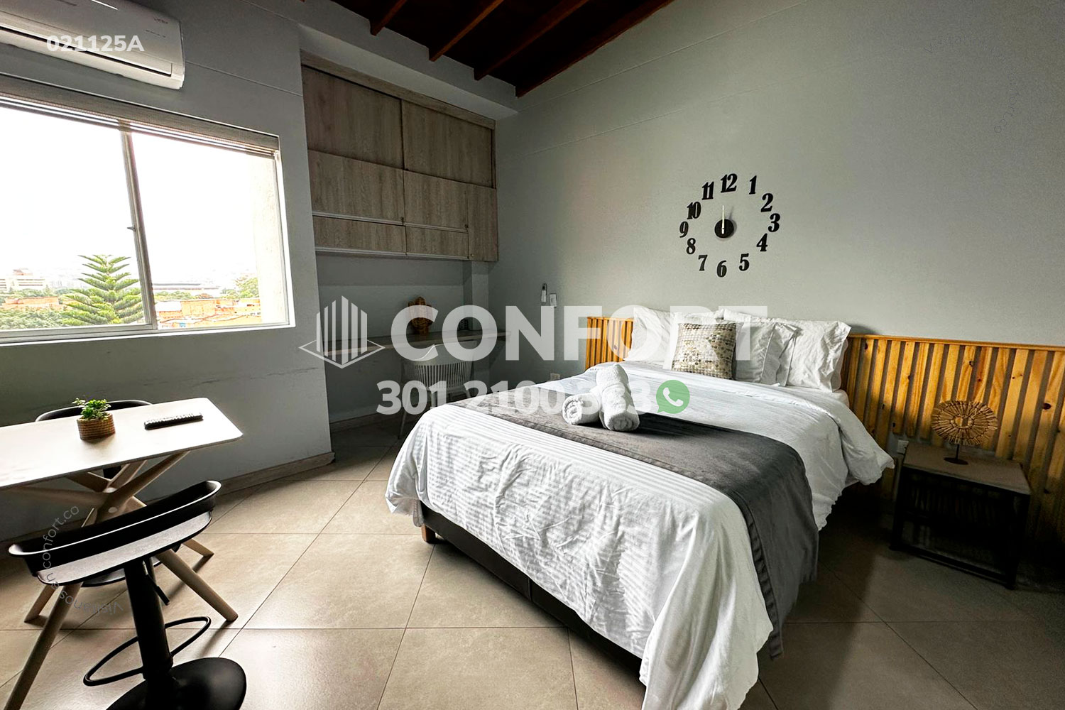 1BR Apartment in San joaquin (25 m²) - 3