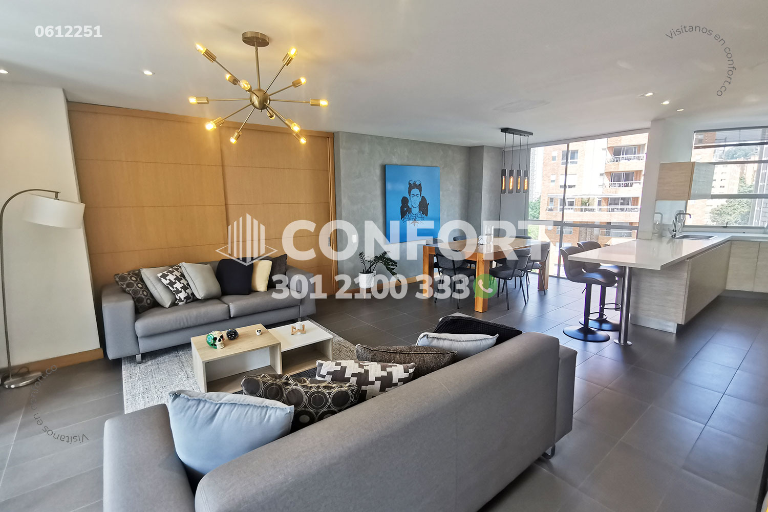 Apartamento en arriendo en Lalinde, Medellín · foto 3 de 24