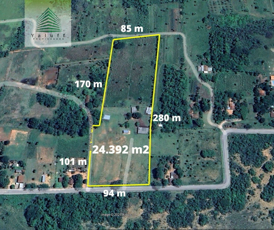 TERRENO PARA INDUSTRIA O LOGÍSTICA 2 HECTÁREAS 4.392 M2 SOBRE ASFALTO EN VILLETA A 2000 METROS DE PUERTO SEGURO — foto 2