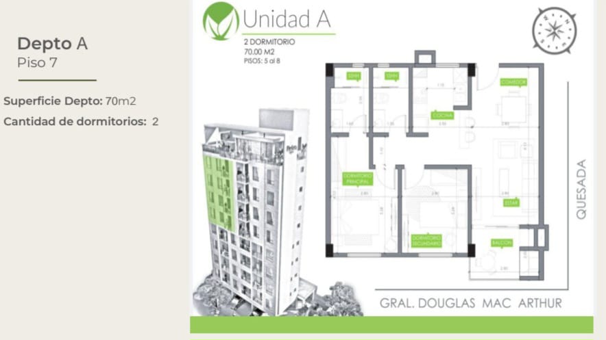 Departamento en venta en Recoleta, Asunción — foto 3