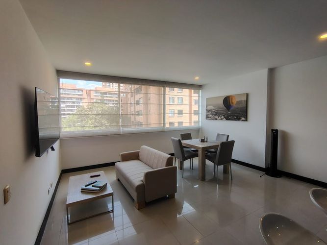 Apartamento de 1 alcoba en arriendo en El Poblado, Medellín, 53 m² · foto 4 de 14