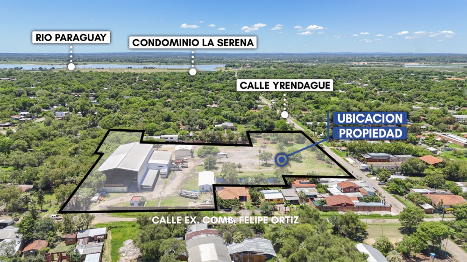 DOS HECTAREAS EN REMANSITO - VILLA HAYES EN VENTA — foto 3