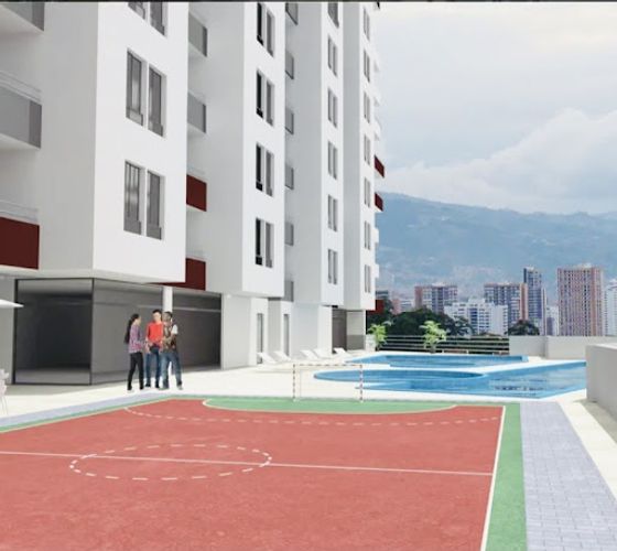 Apartamento de 3 alcobas en venta en Aves Maria, Sabaneta, 78 m² · foto 9 de 11