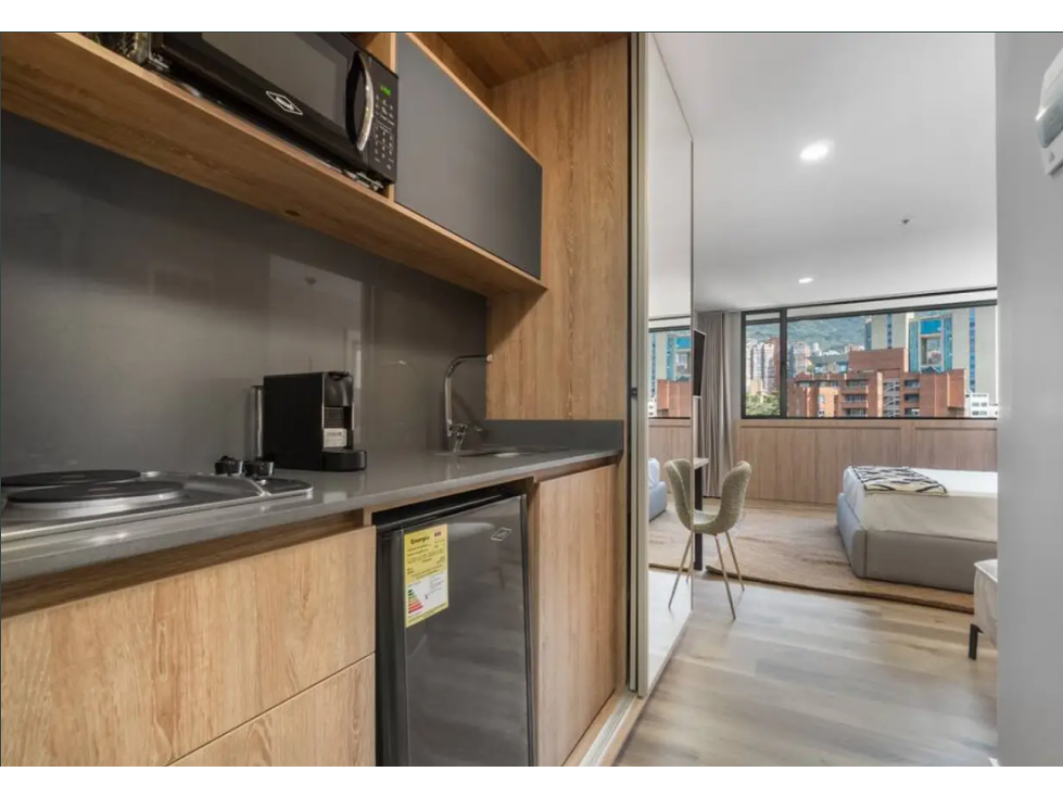 Apartaestudio en venta en El Poblado, Medellín 5