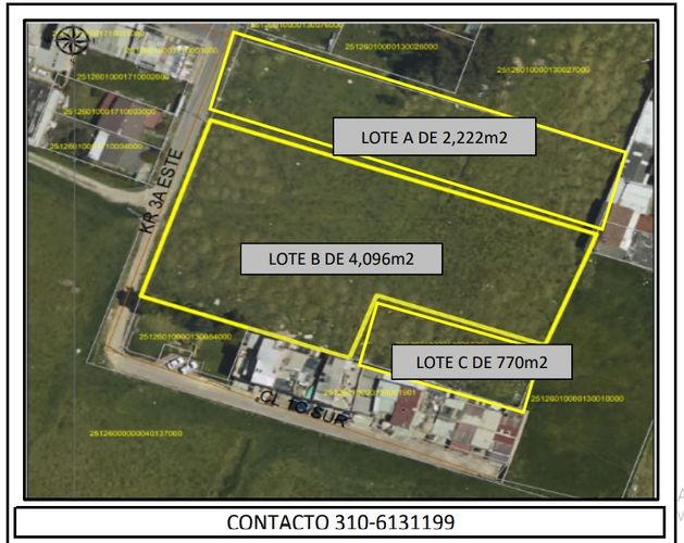 Lote en venta en Gran Colombia, Cajicá, 7088 m² · foto 2 de 10