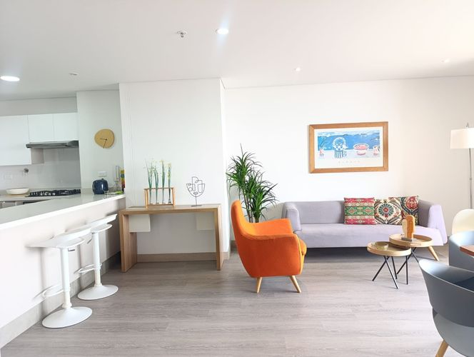 Apartamento de 1 alcoba en arriendo en El Poblado, Medellín, 68 m² · foto 3 de 19