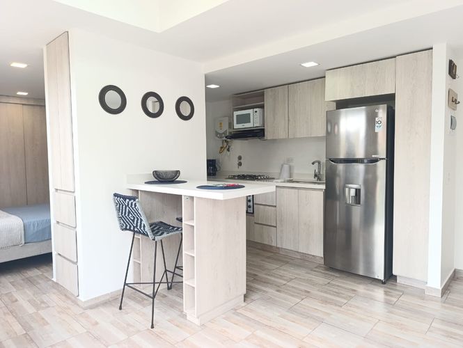 Apartamento de 1 alcoba en arriendo en El Poblado, Medellín, 45 m² · foto 5 de 12