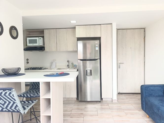 Apartamento de 1 alcoba en arriendo en El Poblado, Medellín, 45 m² · foto 3 de 12