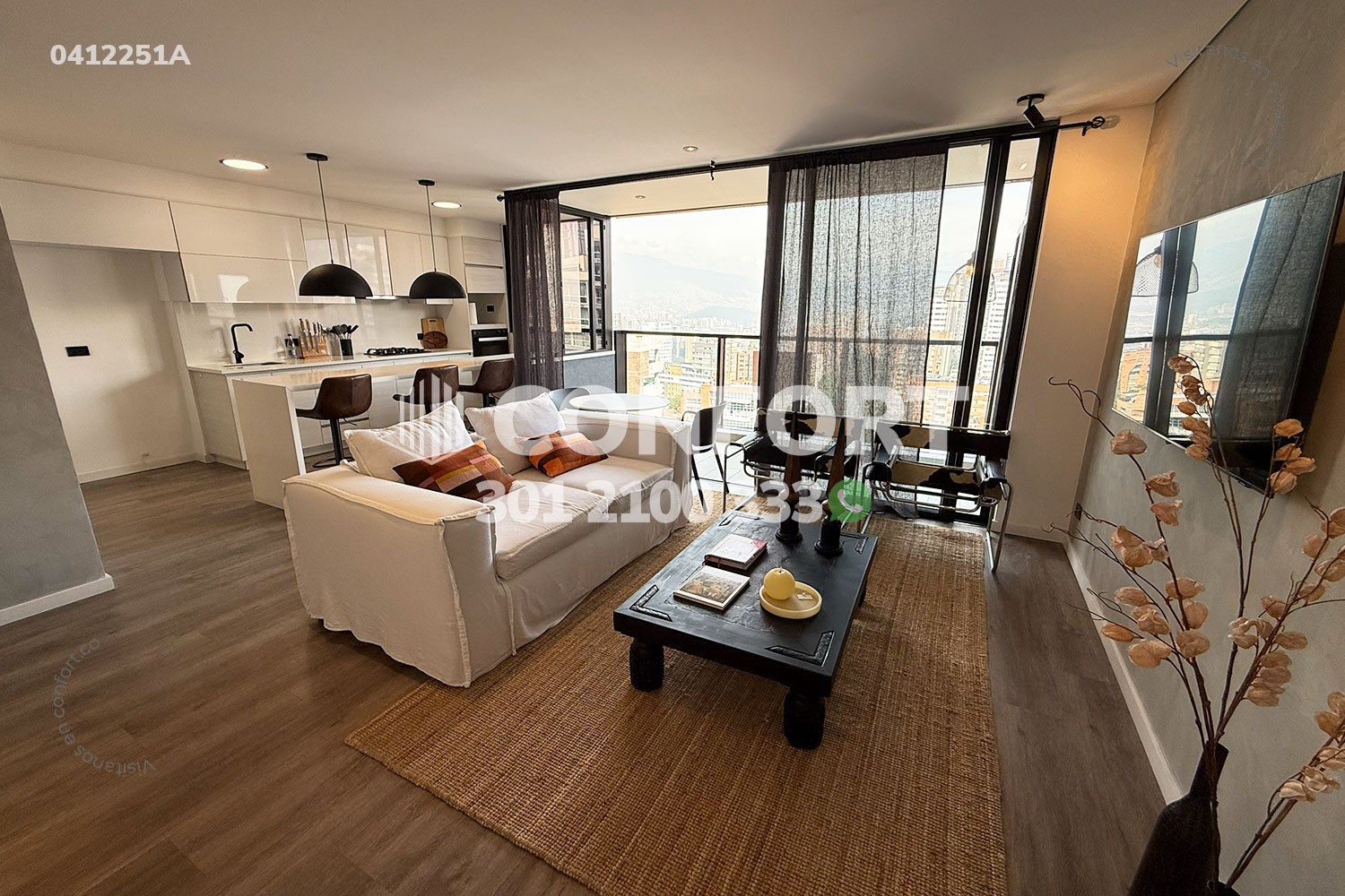 Apartamento en arriendo en Lalinde, Medellín · foto 3 de 21